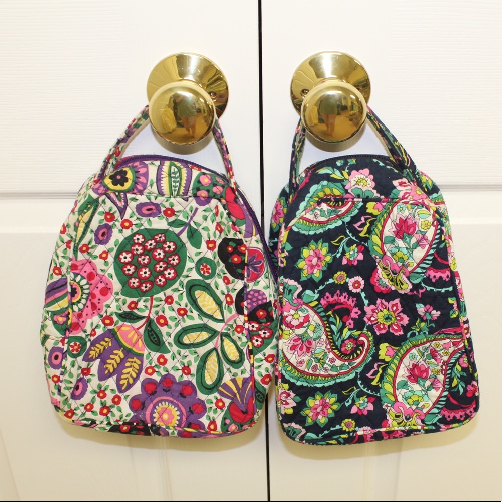 (2) Vera Bradley Lunch Bunch Bags